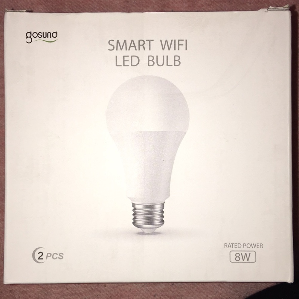 Smart WIFI LED Bulbs 2 pcs NWOT